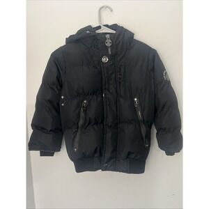 Joe Whistler Jacket For Kids Size 7 Black Puffer Jacket